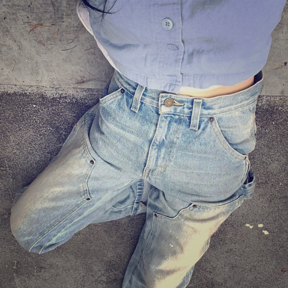 Carpenter boyfriend weathered straight leg BDG